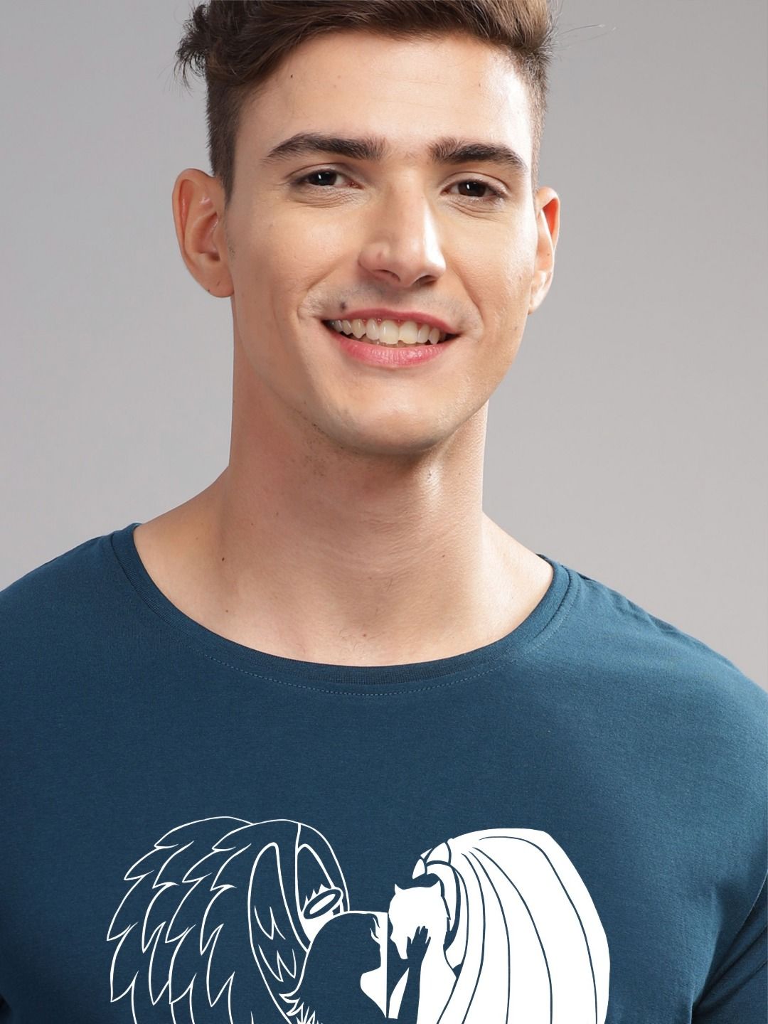 ADRO Men Printed T-shirt