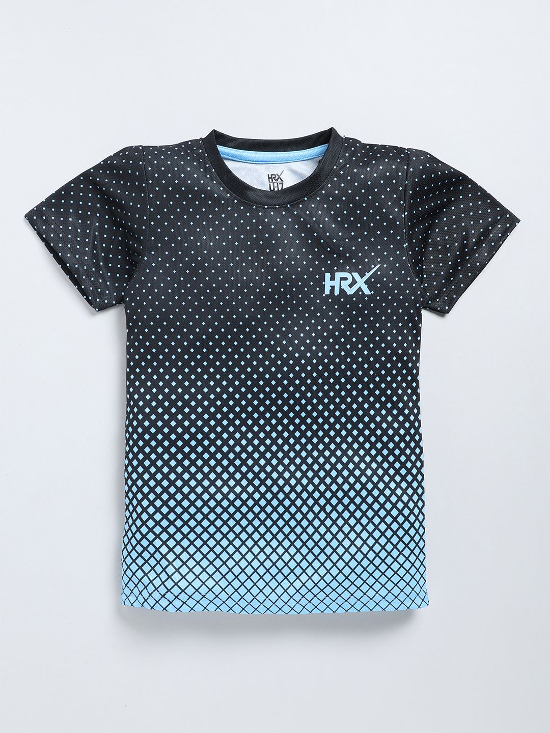 HRX by Hrithik Roshan Boys Geometric Printed T-shirt