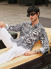 Campus Sutra Men Comfort Printed Casual Shirt