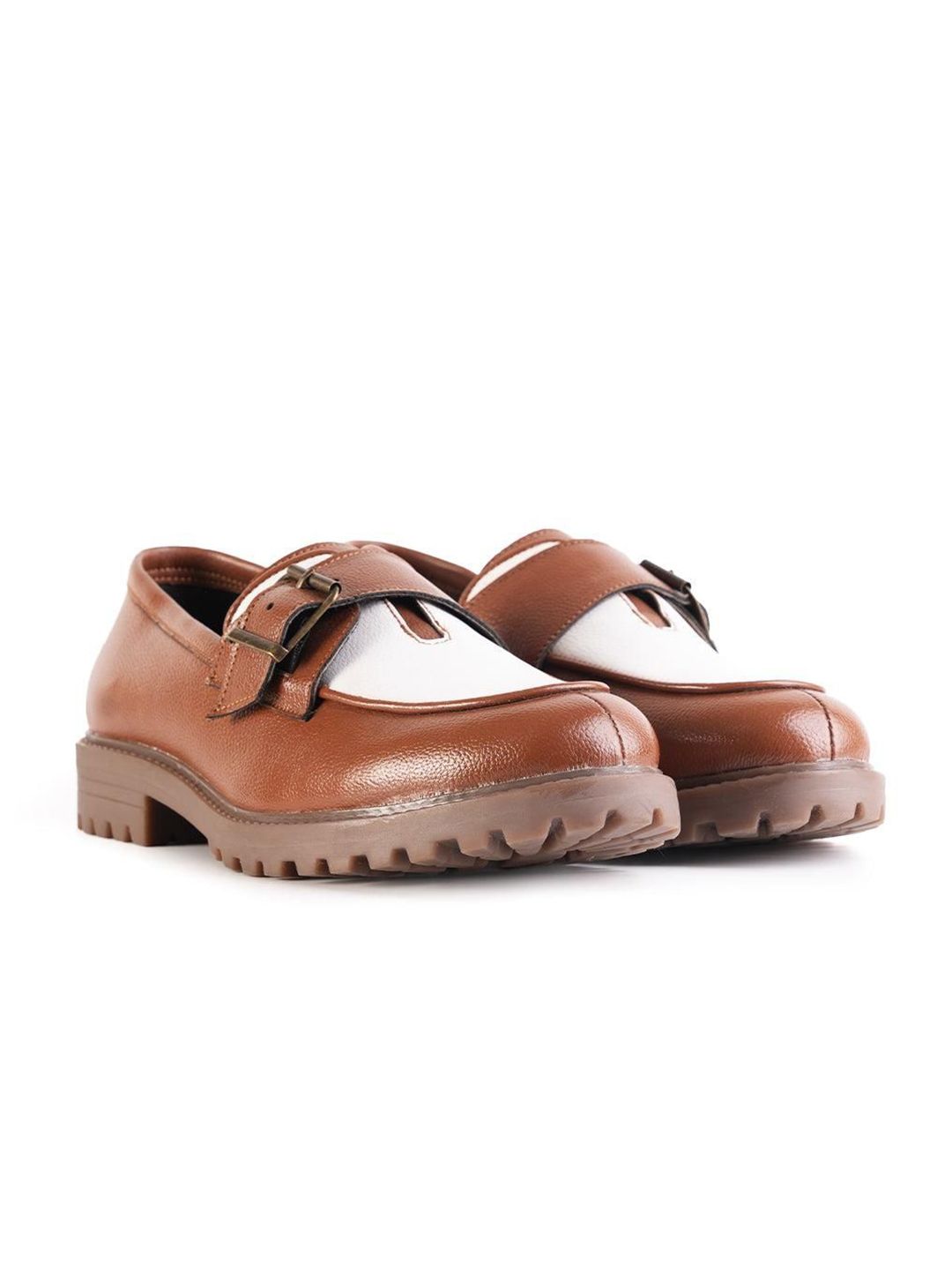 MONKSTORY Lelaki Cosmopolitan Buckled Loafers
