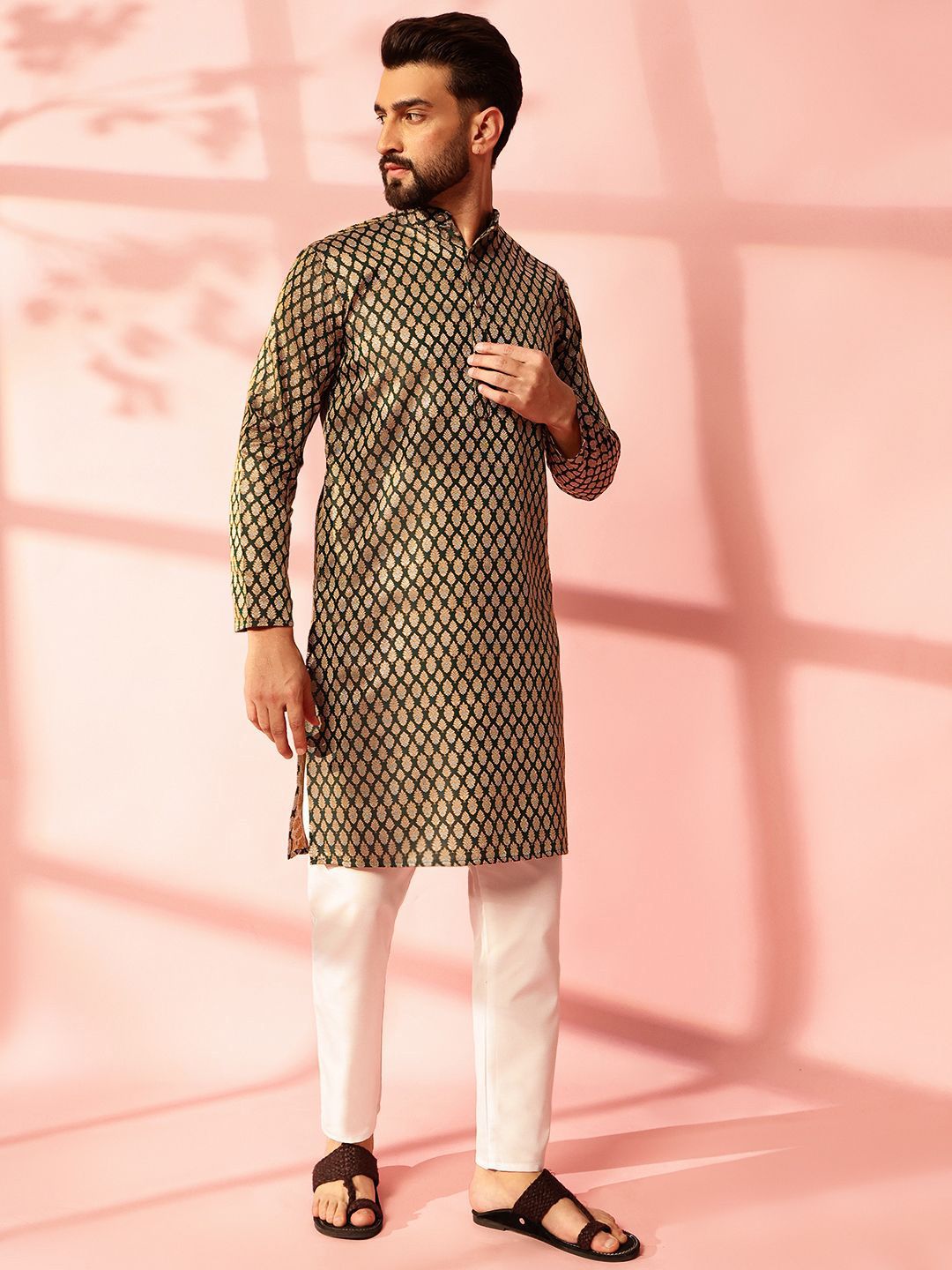 Anouk Men Regular Kurta with Pyjamas