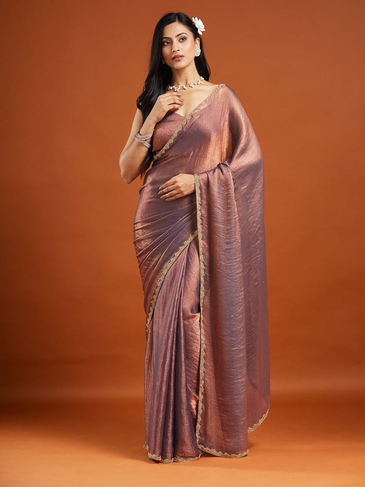 kasee Saree Manik dan Batu Berhias