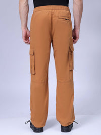 The Indian Garage Co Men Relaxed Fit Mid-Rise Cargos Trousers