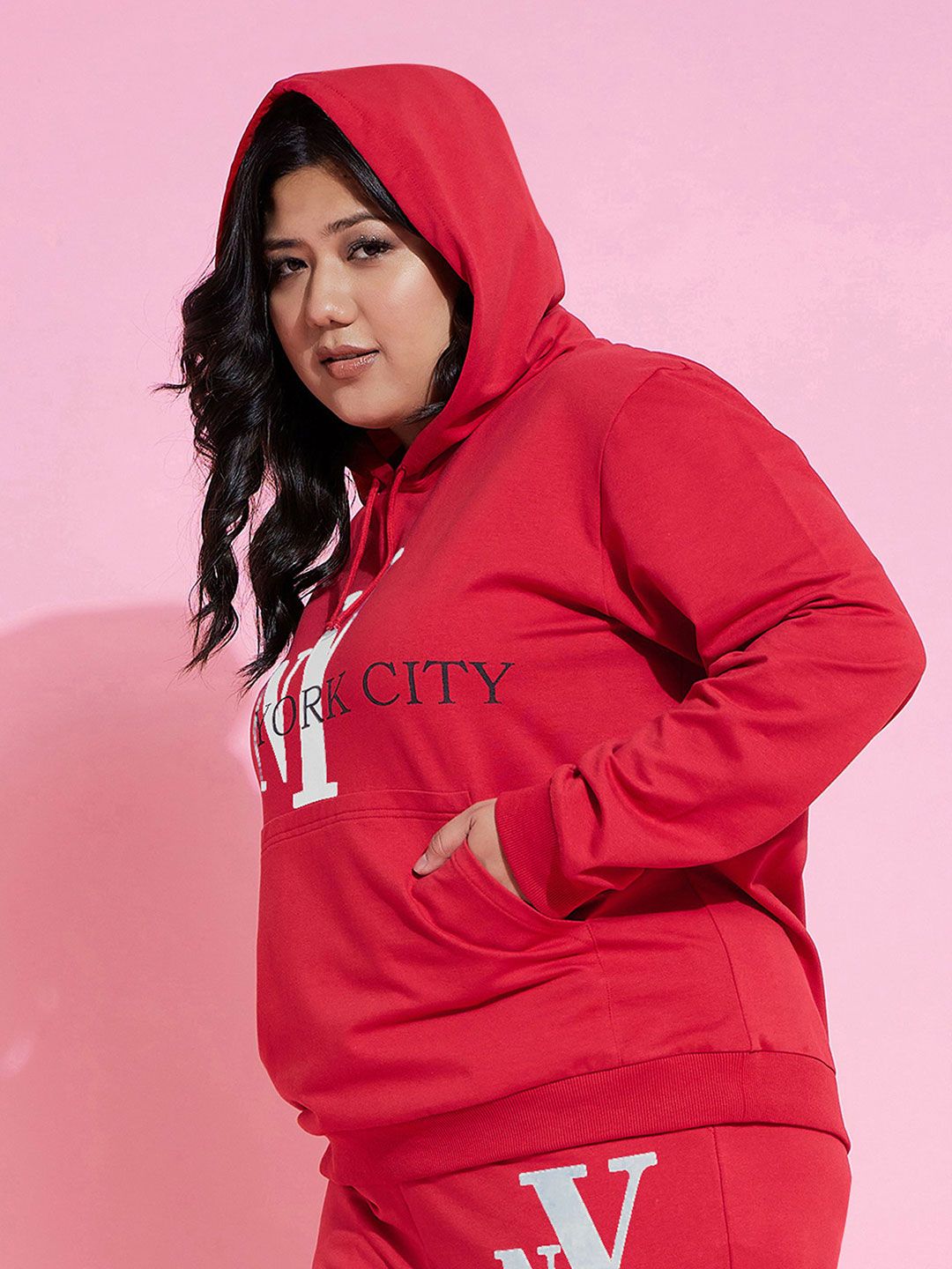 SASSAFRAS Curve Women Printed Sweatshirt