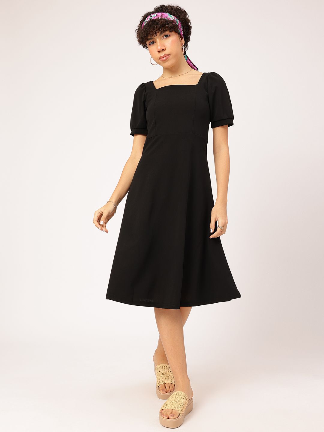 DressBerry Soft Elegance A-Line Dress