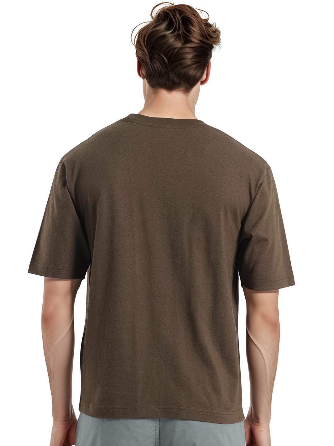 RARE RABBIT Men Graphic Printed Round Neck Cotton T-shirt