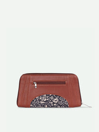ZOUK Women Arika Zipper Wallet FloMotif