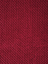 KLOTTHE Red 300 TC Woolen Single Bedsheet with 1 Pillow Cover
