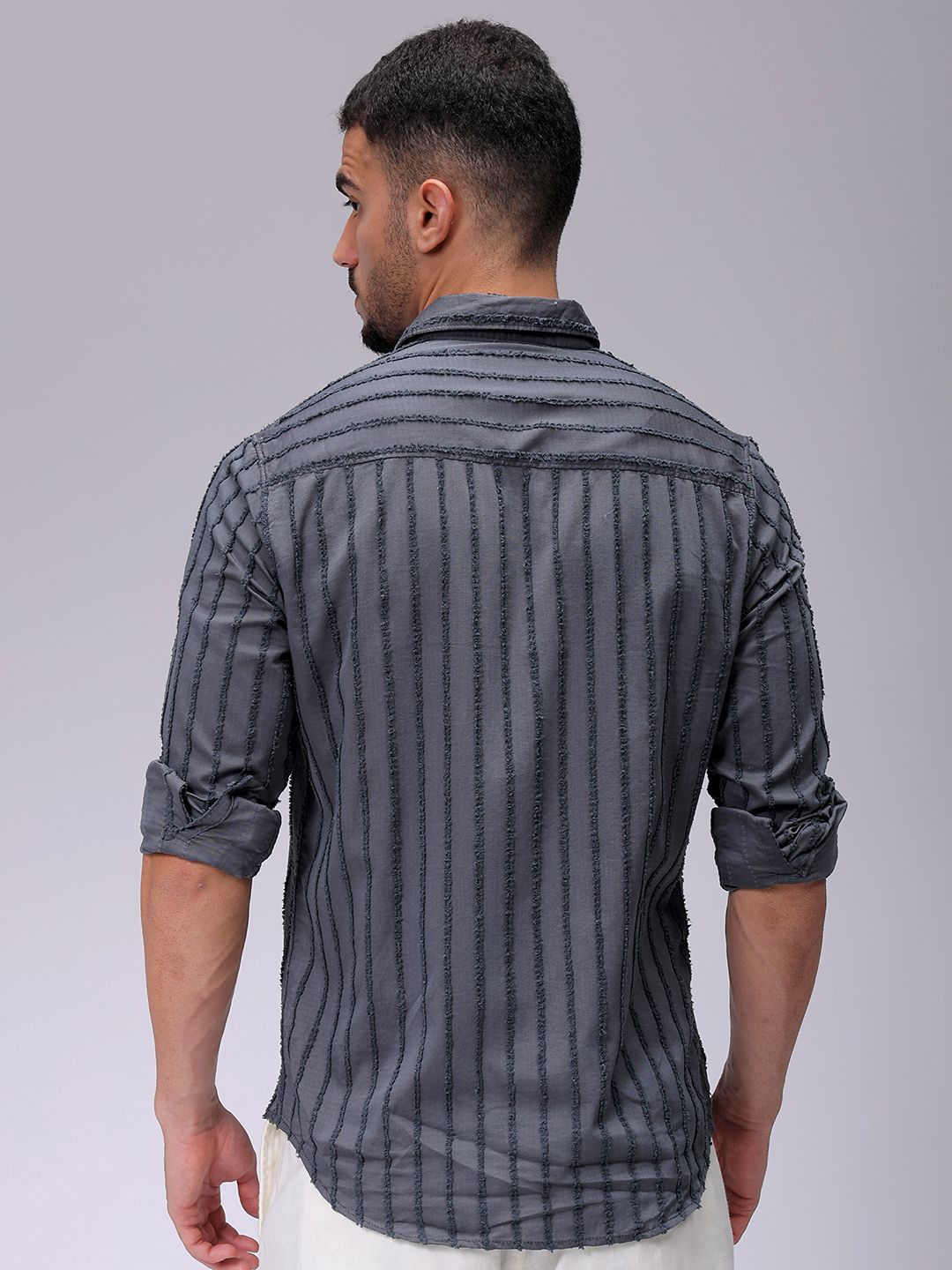 The Indian Garage Co Men Slim Fit Opaque Casual Shirt