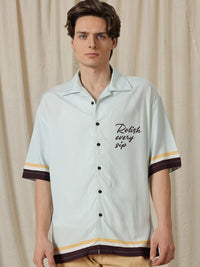 Eszett Men Cotton Printed Casual Shirt