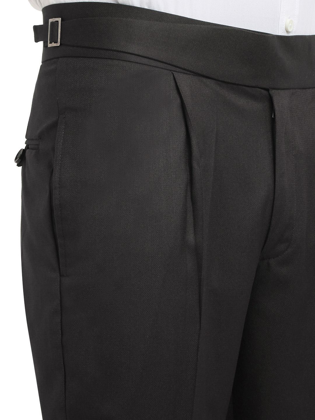 Seluar Gurkha Formal Fit Slim Fit Coklat Gelap Lelaki