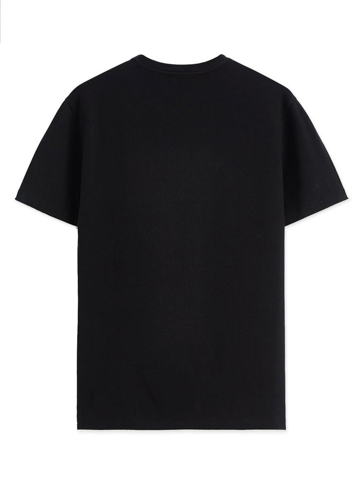ADRO Men Graphic Printed Round Neck Cotton T-shirt