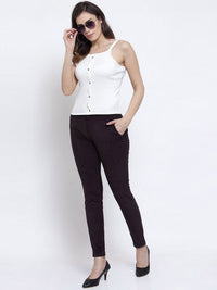 Seluar Cotrise Slim Fit Mid-Rise KLOTTHE