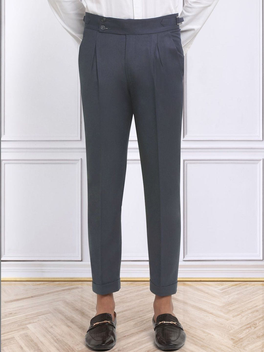 Moda Rapido Men Slim Fit High-Rise Easy Wash Seluar