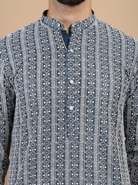 Anouk Ethnic Motifs Printed Pure Cotton Kurta