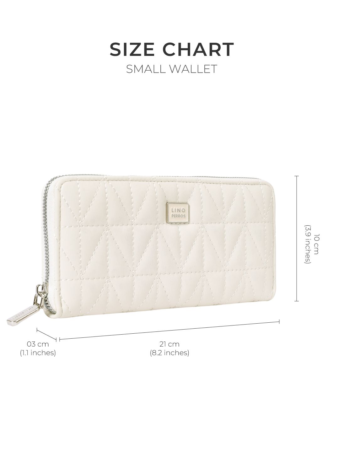 Lino Perros Women Quilted Zip Around Wallet