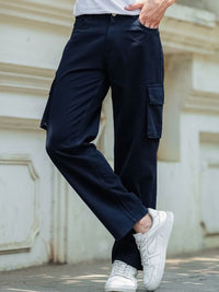 Eszett Men Easy Wash Cargos Trousers
