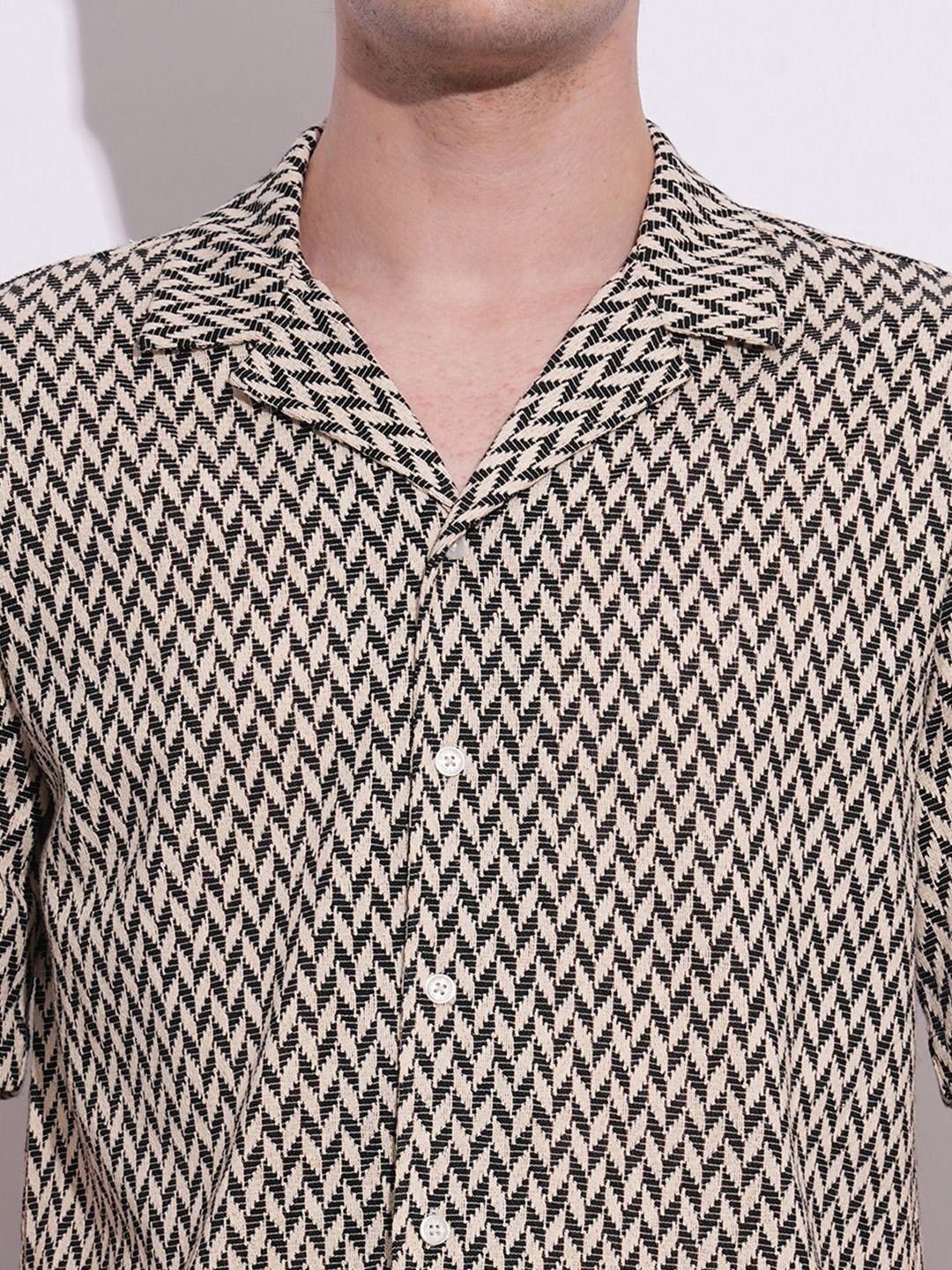 Being Human Men Classic Opaque Printed Casual Shirt