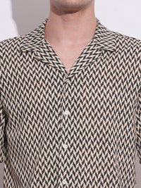 Being Human Men Classic Opaque Printed Casual Shirt