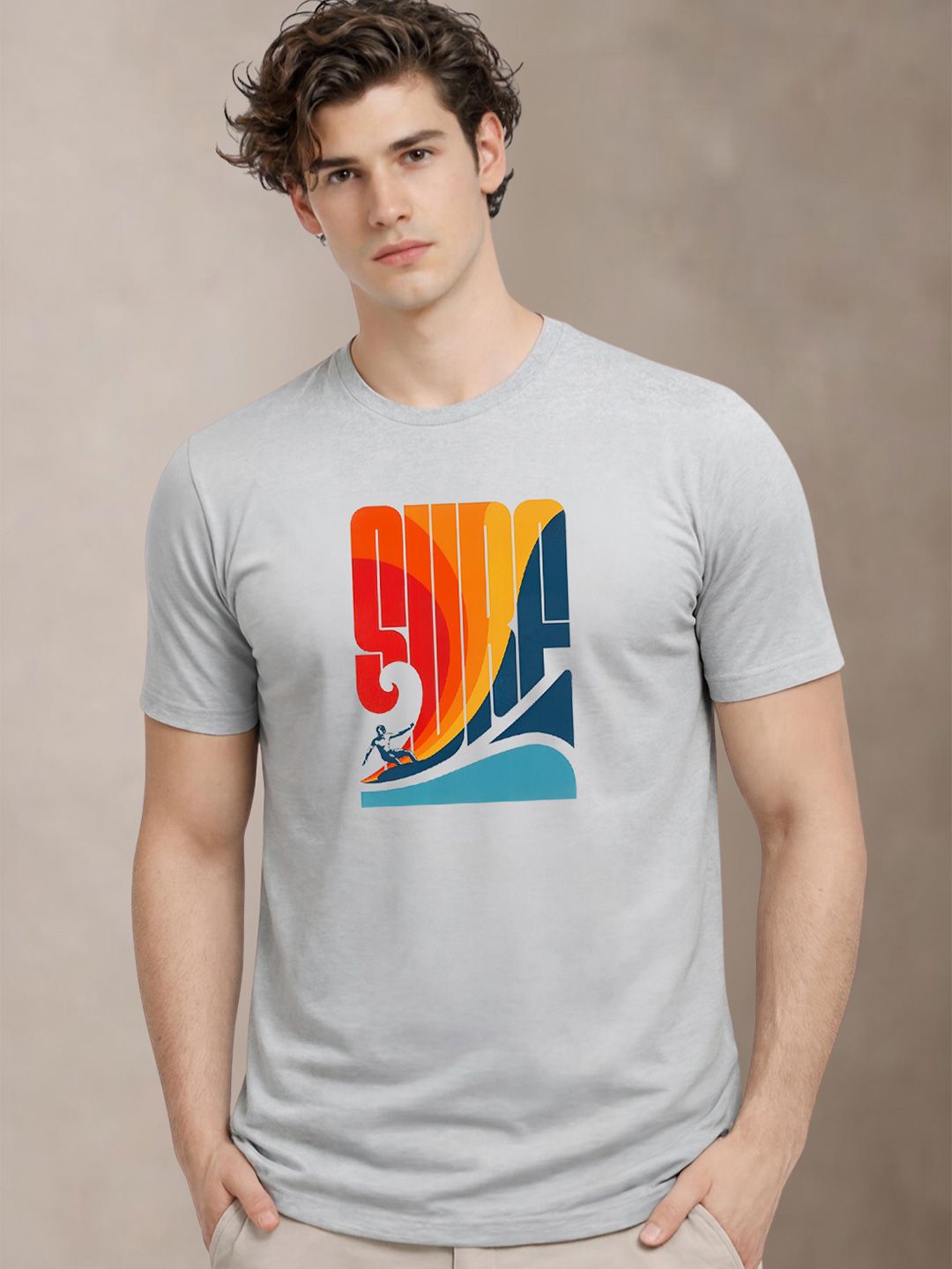ADRO Men Printed T-shirt