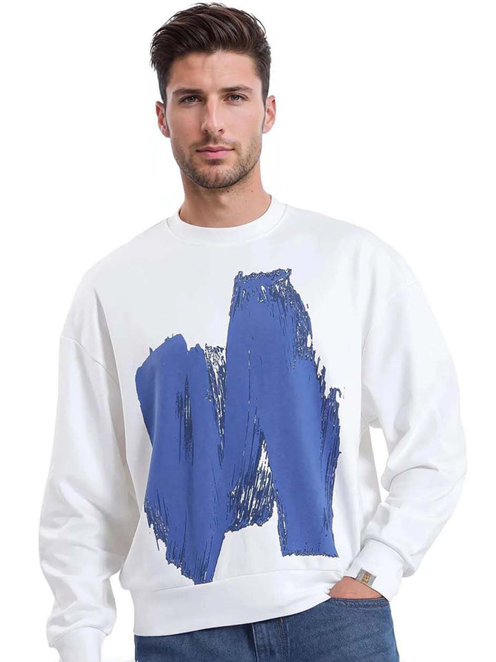 RARE RABBIT Men Printed Sweatshirt