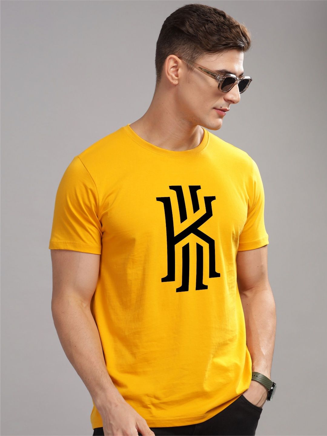 ADRO Men Printed T-shirt