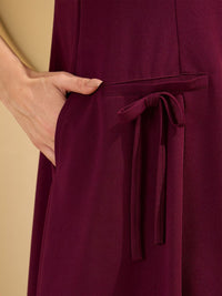 Antheaa Chiffon A-Line Dress