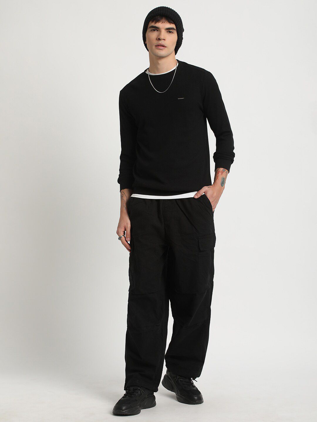 THE BEAR HOUSE Cotton Slim Fit T-shirt