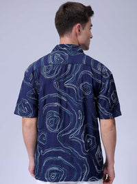 The Indian Garage Co Men Relaxed Fit Embroidery Resortwear Shirt
