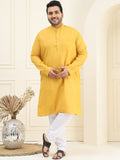 SOJANYA PLUS Plus Size Pure Cotton Kurta with Pyjamas