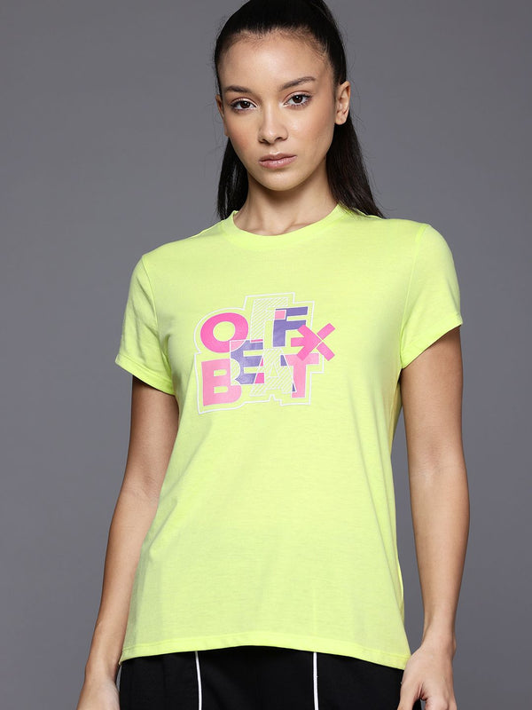 HRX by Hrithik Roshan Women Typography Printed T-shirt