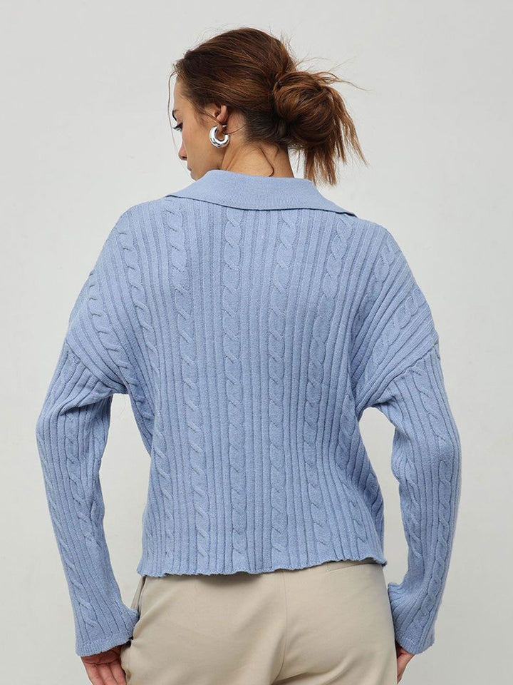 STREET 9 Women Cable Knit Pullover