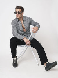 VASTRADO Men Classic Slim Fit Opaque Casual Shirt