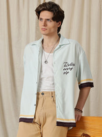 Eszett Men Cotton Printed Casual Shirt