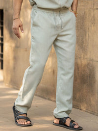 Pista Lightweight Shirt Collar Neck Shirt With Trousers Co-Ord Set