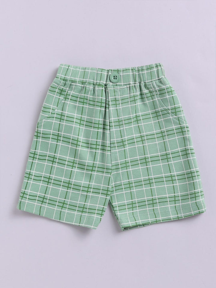 Moms Love Infant Boys Printed Pure Cotton Clothing Set