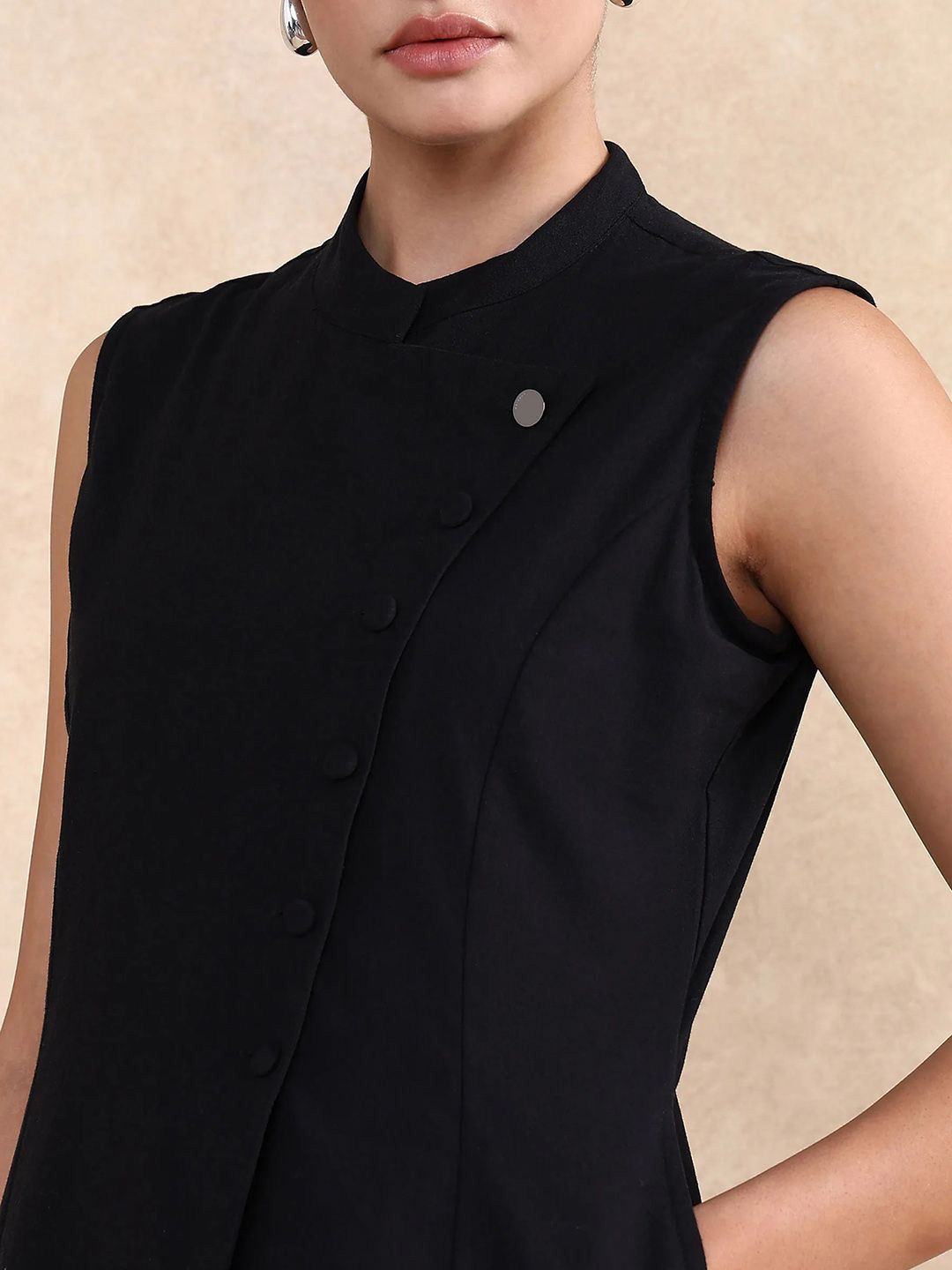 Pakaian Midi Formal A-Line Wanita RAREISM