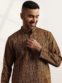 Anouk Men Ethnic Motifs Printed Regular Kurta with Trousers