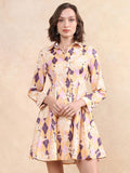 Rareism Women Printed Fit & Flare Dress
