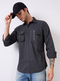 SPYKAR Men Slim Fit Opaque Casual Shirt
