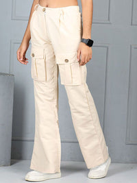 Cutiekins Girls Regular Fit Cargos Trouser