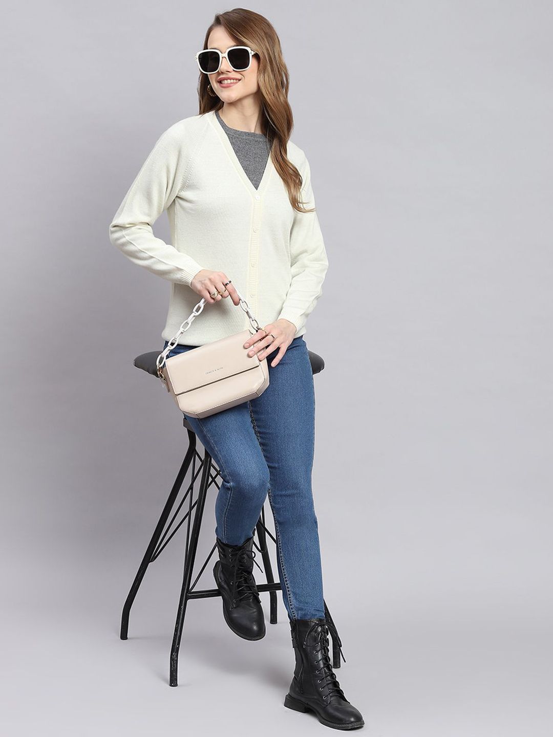Monte Carlo Women Woollen Cardigan