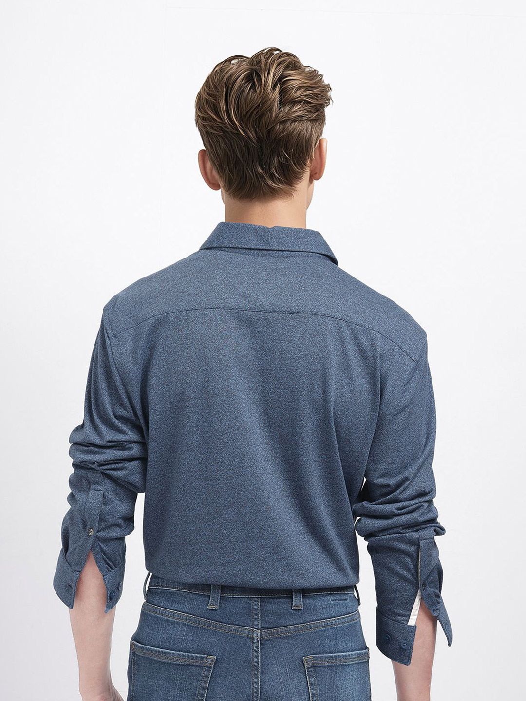 RARE RABBIT Men Comfort Opaque Casual Shirt