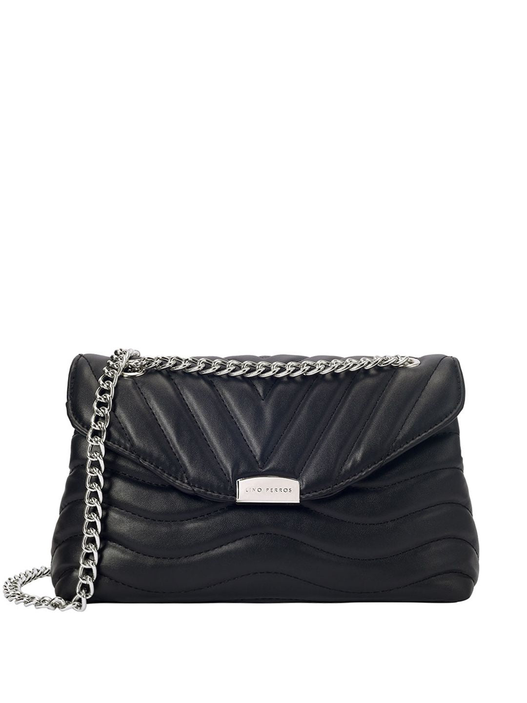 Lino Perros Quilted Structured Shoulder Bag