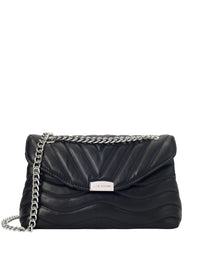 Lino Perros Quilted Structured Shoulder Bag