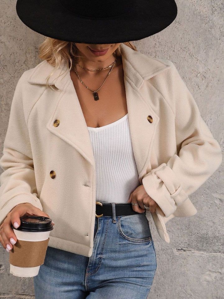 DressBerry Women Lapel Collar Top