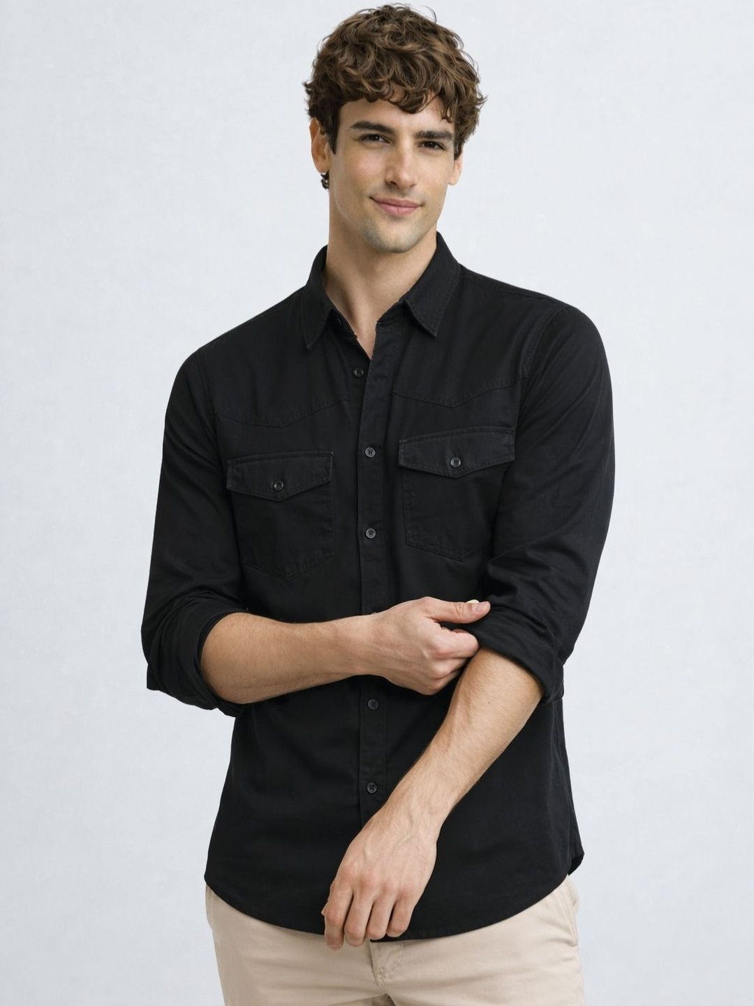 ADRO Men Standard Casual Shirt