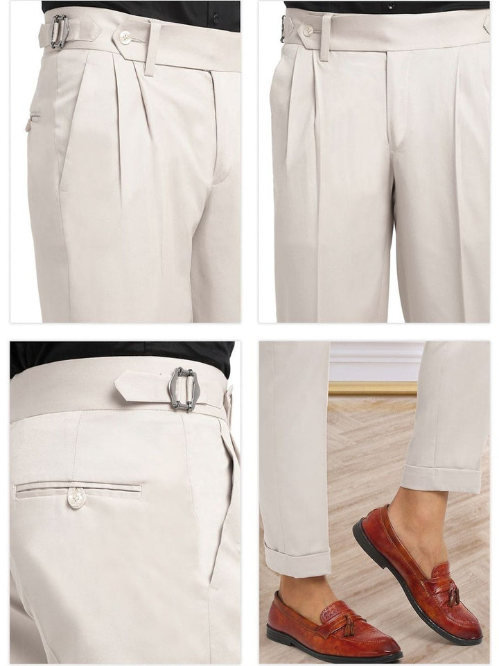 Moda Rapido Men Slim Fit Easy Wash Trousers