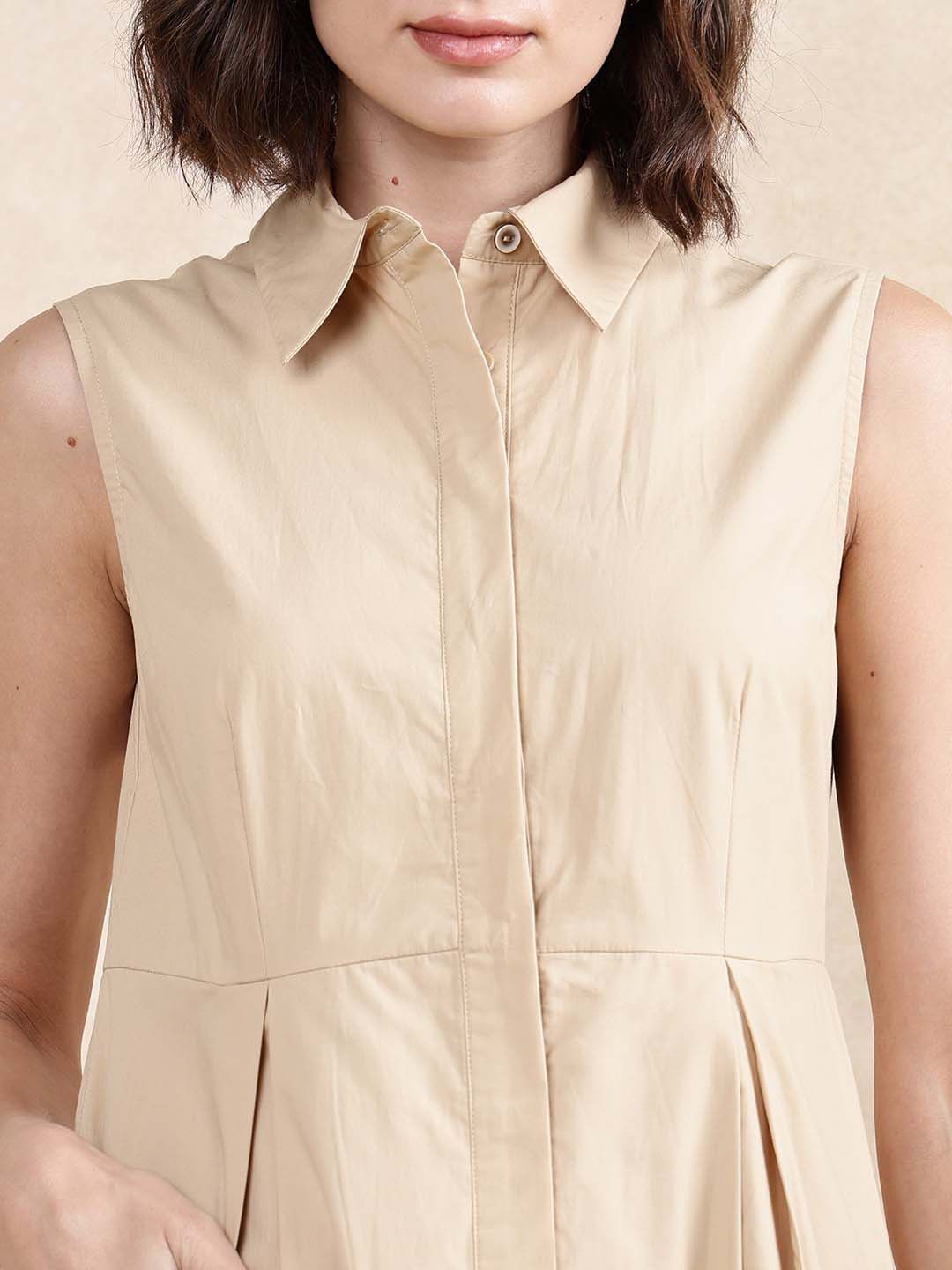 Rareism pakaian midi A-line formal