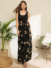 Berrylush Women Printed Basic Jumpsuit
